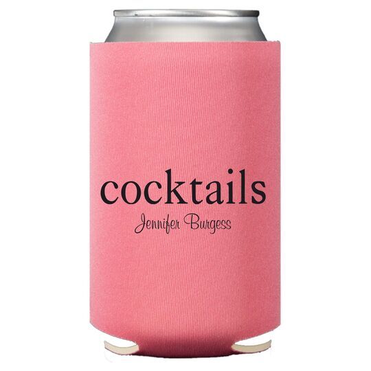 Big Word Cocktails Collapsible Huggers